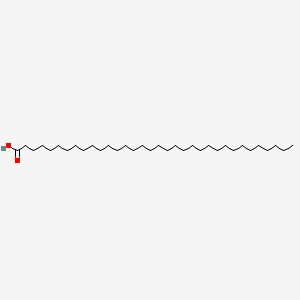 molecular formula C34H68O2 B1212823 Tetratriacontanoic acid CAS No. 38232-04-1