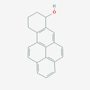 molecular formula C20H16O B121283 7-Hydroxy-7,8,9,10-tetrahydrobenzo(a)pyrene CAS No. 6272-55-5