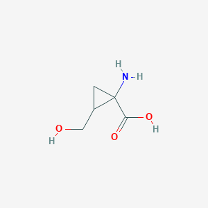 1-amino-2-(hydroxymethyl)cyclopropane-1-carboxylic Acid