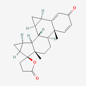 molecular formula C24H28O3 B1212842 Spirorenone CAS No. 74220-07-8