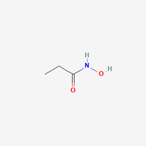 molecular formula C3H7NO2 B1212850 n-hydroxypropanamide CAS No. 2580-63-4