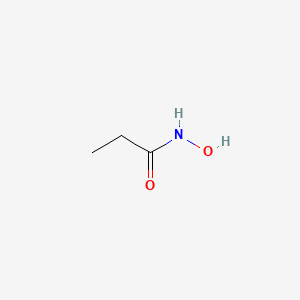 molecular formula C3H7NO2 B1212850 Propionohydroxamic acid CAS No. 2580-63-4