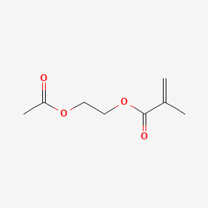 molecular formula C8H12O4 B1212856 2-Acetoxyethyl methacrylate CAS No. 20166-49-8