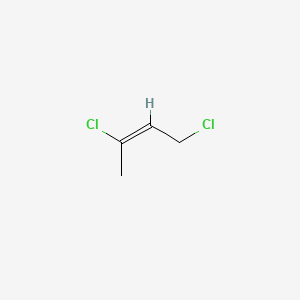 molecular formula C4H6Cl2 B1212864 2-Butene, 1,3-dichloro- CAS No. 926-57-8