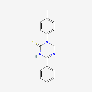 3-(4-Methylphenyl)-6-phenyl-1,4-dihydro-1,3,5-triazine-2-thione