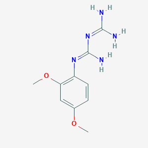 molecular formula C10H15N5O2 B12128755 2,4-Dimethoxyphenylbiguanide 