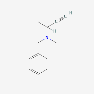 N-Benzyl-N,1-dimethyl-2-propynylamine