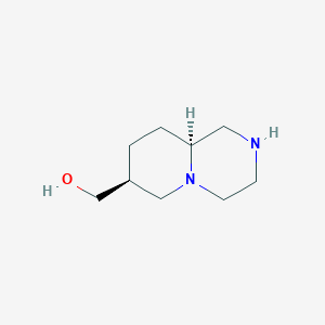 ((7S,9AS)-Octahydro-1H-pyrido[1,2-A]pyrazin-7-YL)methanol