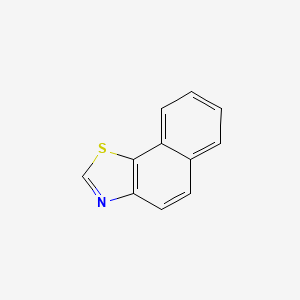 molecular formula C11H7NS B12128997 Naphtho[2,1-d]thiazole CAS No. 234-47-9