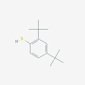molecular formula C14H22S B012129 2,4-Di-tert-butylthiophenol CAS No. 19728-43-9