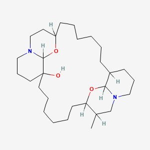 molecular formula C29H52N2O3 B1212910 Xestospongin B CAS No. 88840-01-1