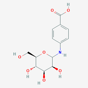 Benzoic acid, 4-(D-mannopyranosylamino)-
