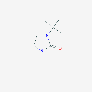 molecular formula C11H22N2O B12129216 1,3-Di-tert-butylimidazolidine-2-one 