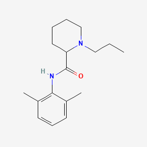 N-(2,6-dimethylphenyl)-1-propylpiperidine-2-carboxamide