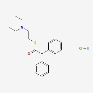 molecular formula C20H26ClNOS B1212960 Thiphenamil hydrochloride CAS No. 548-68-5