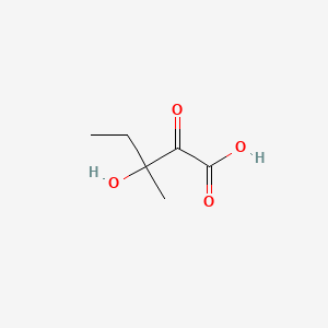 3-Hydroxy-3-methyl-2-oxopentanoic acid
