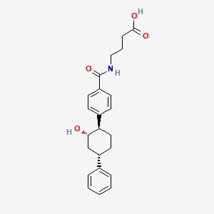(1S,2S,5S)2-(4-Glutaridylbenzyl)-5-phenyl-1-cyclohexanol