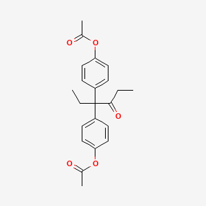 4,4-Bis(p-hydroxyphenyl)-3-hexanone diacetate