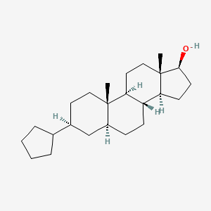 3beta-Cyclopentyl-5alpha-androstan-17beta-ol