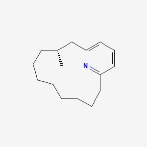 molecular formula C16H25N B1213017 Muscopyridine CAS No. 501-08-6