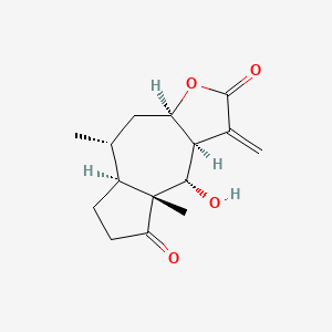molecular formula C15H20O4 B1213037 2,3-Dihydrohelenalin CAS No. 35412-73-8