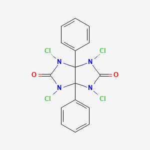 molecular formula C16H10Cl4N4O2 B1213040 Iodo-gen CAS No. 51592-06-4