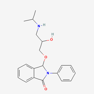 molecular formula C20H24N2O3 B1213045 Nofecainide CAS No. 50516-43-3