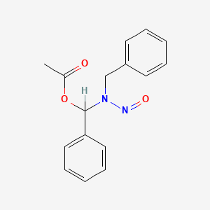 N-Benzyl-N-(alpha-acetoxybenzyl)nitrosamine