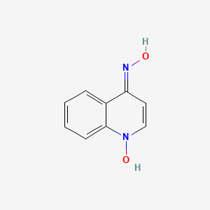 molecular formula C9H8N2O2 B1213062 4-(hydroxyamino)quinoline N-oxide CAS No. 4637-56-3