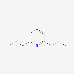 Pyridine, 2,6-bis[(methylthio)methyl]-