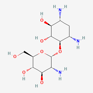 molecular formula C12H25N3O7 B1213074 Paromamine CAS No. 534-47-4