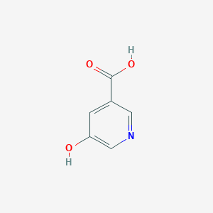molecular formula C6H5NO3 B121310 5-羟基烟酸 CAS No. 27828-71-3