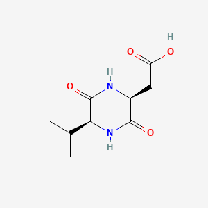 molecular formula C9H14N2O4 B1213111 Cairomycin A CAS No. 78859-46-8