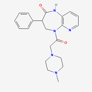 molecular formula C21H25N5O2 B1213125 3-Pompd CAS No. 90059-52-2