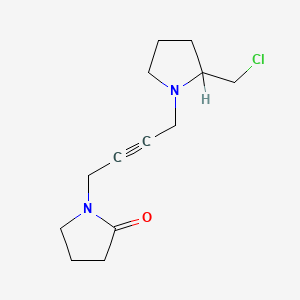 N-(4-(2-Chloromethylpyrrolidino)-2-butynyl)-2-pyrrolidone