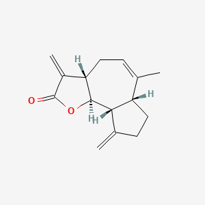 molecular formula C15H18O2 B1213164 Eremanthin CAS No. 37936-58-6