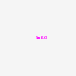 molecular formula Rn B1213171 氡-220 CAS No. 22481-48-7