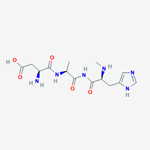 molecular formula C14H22N6O5 B1213174 Aahnma CAS No. 66277-14-3