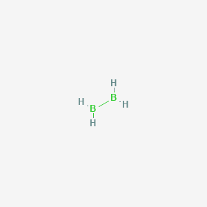 molecular formula B2H4 B1213185 二硼烷(4) CAS No. 18099-45-1