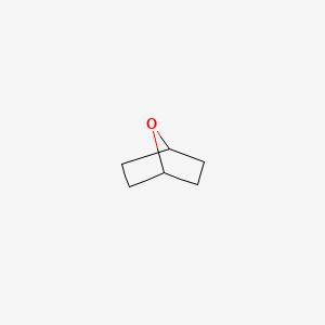 molecular formula C6H10O B1213206 7-Oxabicyclo[2.2.1]heptane CAS No. 279-49-2