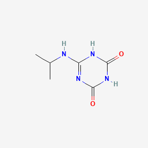 molecular formula C6H10N4O2 B1213224 N-Isopropylammelide CAS No. 35200-63-6