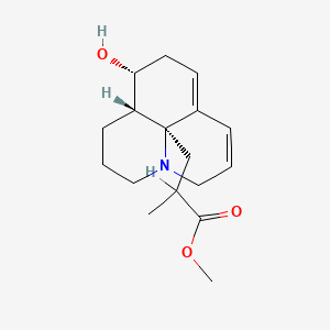 molecular formula C17H25NO3 B1213230 Lyconnotine CAS No. 6900-93-2