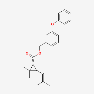molecular formula C23H26O3 B1213243 d-cis-Phenothrin CAS No. 51186-87-9
