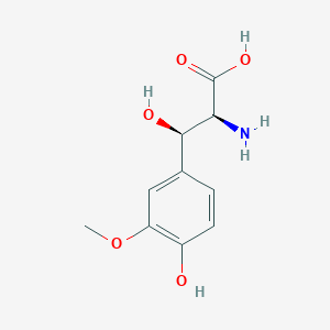 molecular formula C10H13NO5 B1213256 Unii-9cmr2XC9GY CAS No. 29025-01-2