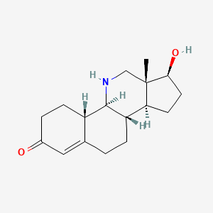 molecular formula C17H25NO2 B1213259 11-Aza-19-ntt CAS No. 41235-53-4