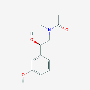 molecular formula C11H15NO3 B121327 N-Acetylphenylephrine CAS No. 58952-80-0