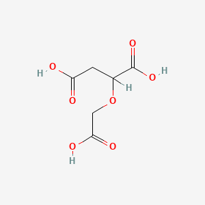 molecular formula C6H8O7 B1213273 (Carboxymethoxy)succinic acid CAS No. 38945-27-6