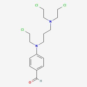 N,N,N'-Tri(beta-chloroethyl)-N'-(4-formylphenyl)-1,3-propylenediamine