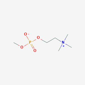 molecular formula C6H16NO4P B1213333 Methyl phosphorylcholine CAS No. 2375-06-6