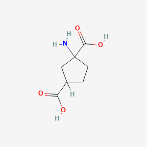 molecular formula C7H11NO4 B1213346 trans-ACPD CAS No. 100910-67-6